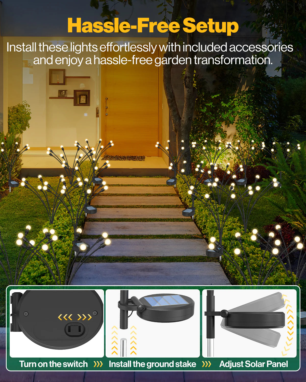 Firefly Solar Garden Lights