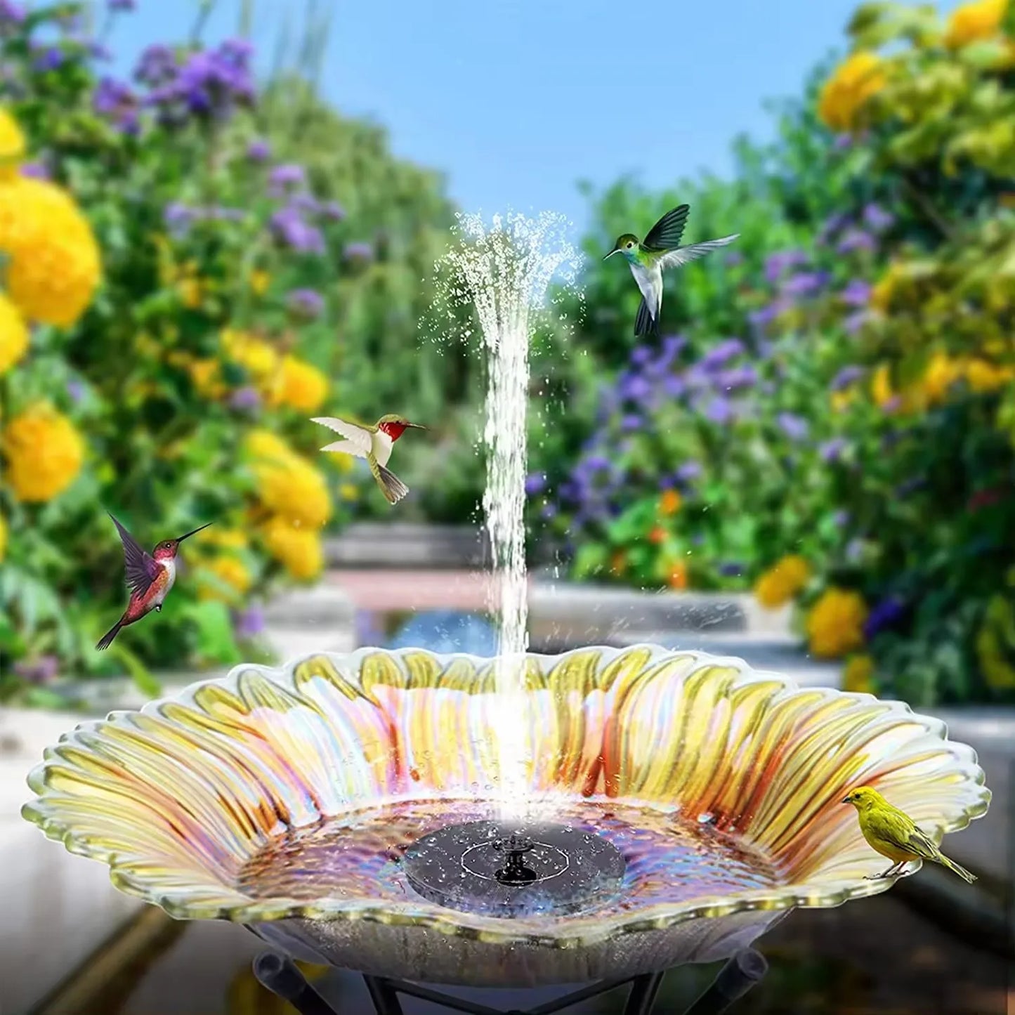 SolarSpritz™ Solar Water Fountain