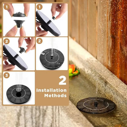SolarSpritz™ Solar Water Fountain