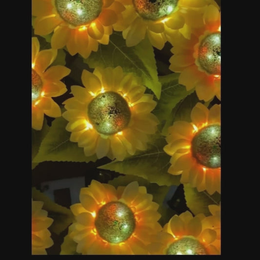 Bloom-Sunflower Solar Lights
