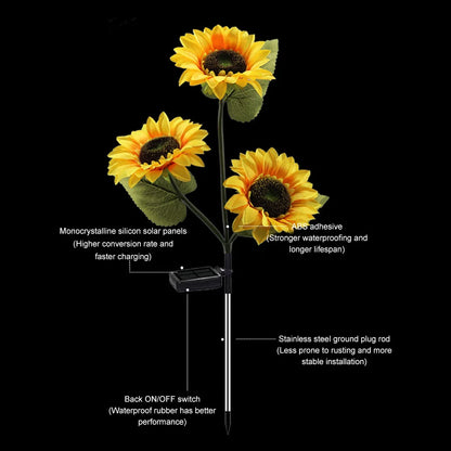 Bloom-Sunflower Solar Lights