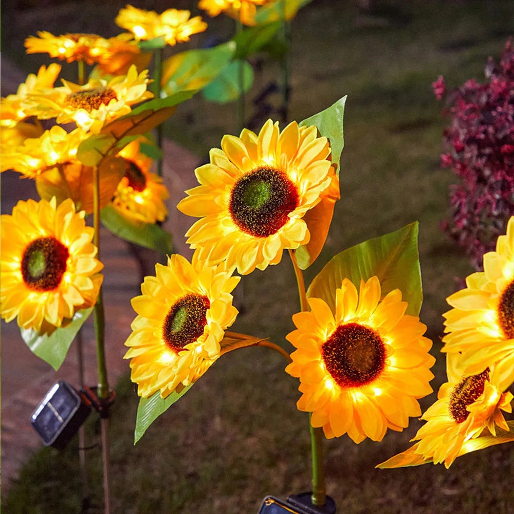 Bloom-Sunflower Solar Lights